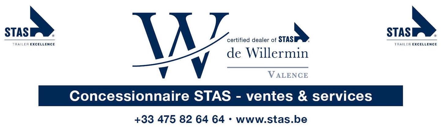 PLAKETTE "DE WILLERMIN VALENCE" STAS DEALER