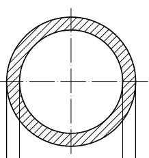 ALU ROHR 0 50 X 0 40 MM L = 11100 MM -0/+10 MM -