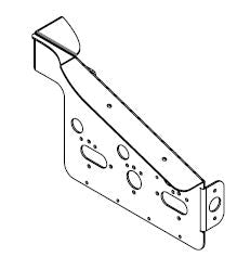 ADJUSTABLE BACKLIGHTS SUPPORT UNIVERSAL (RIGHT)-RA