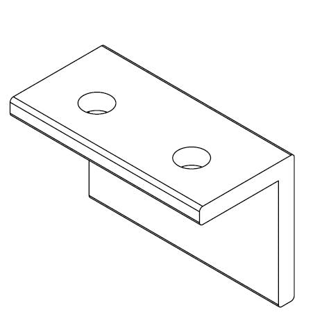 BEFESTIGUNG CHASSIS / L-SCHMIEGE SATTELSTUTZE - SC