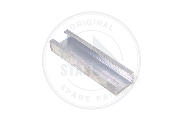 ALU PROFIL LG 7500 MM FUR GUMMI DICHTUNG (63590