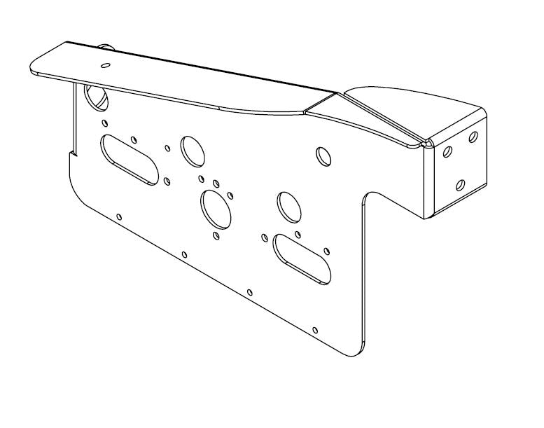 VERSTELBARE SUPPORT ACHTERLICHTEN UNIVERSEEL (EURO