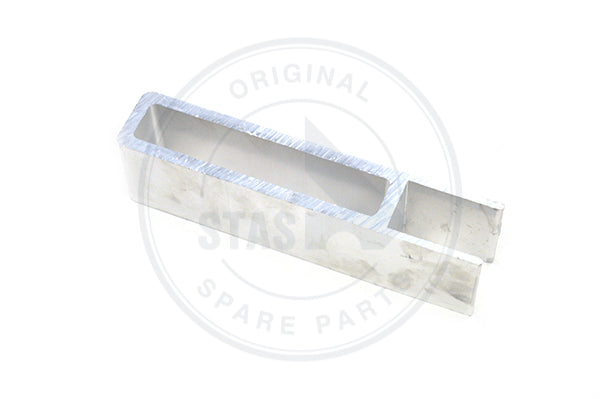 POTTEAU ARRIERE ALU POUR PORTE A DEUX VANTAUX (STA