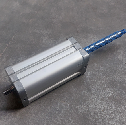 Cylinder - Pneumatic hinging - Underrun protection