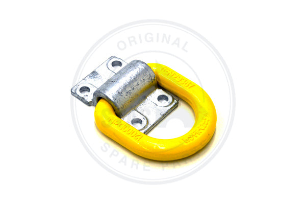 VERZINKTE ZUGÖSE + BÜGEL (ZUM ANSCHRAUBEN) KTL + P