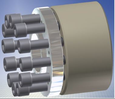 BE SPANNVORRICHTUNG FÜR SCHWENKMOTOR DA-H 90 S 442