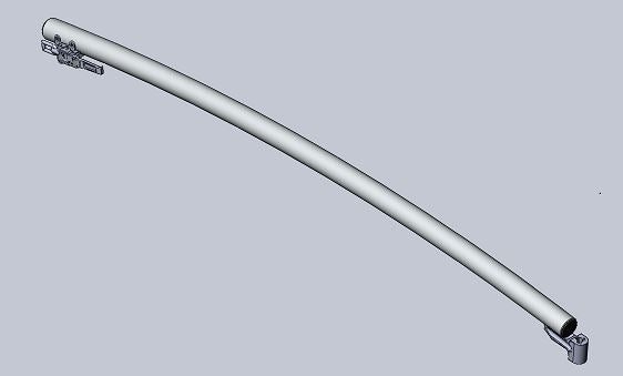 ALU DREHBAREN SPRIEGEL GEBOGEN - MF- CON
