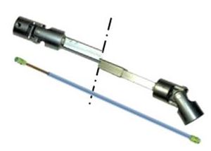 VOLLEDIG UITSCHUIFBARE CARDAN AS