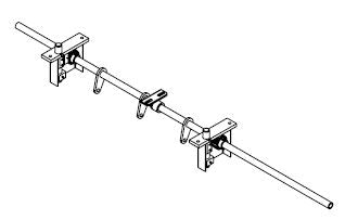 BLOCKIERUNG ABSTANDHALTER 1990 CHASSIS 1300-1400