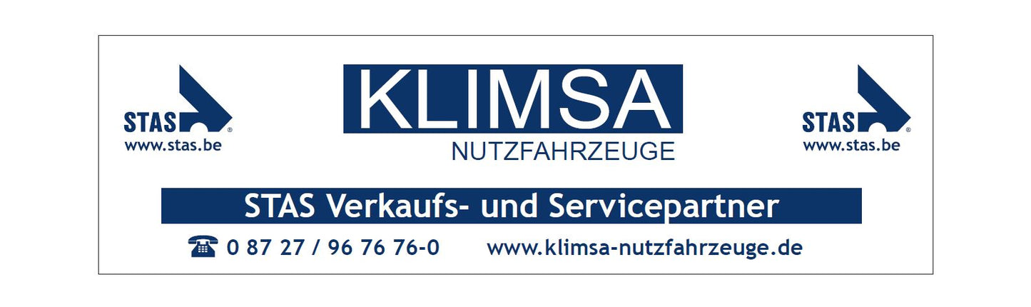 PLAKETTE "KLIMSA" STAS DEALER