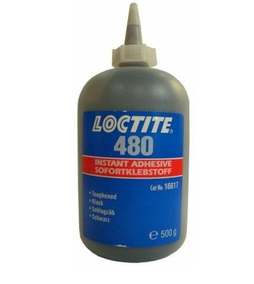 LOCTITE 480 CYANOACRYLATLEIM 1K SCHWARZ 500GR.