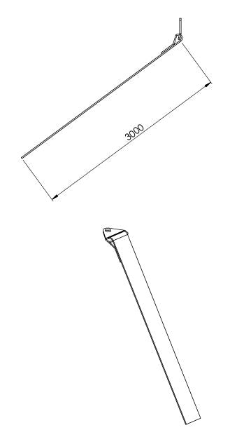 PES. SJORB. 50MM GROEN LENGTE 3000MM D-RING VOOR B