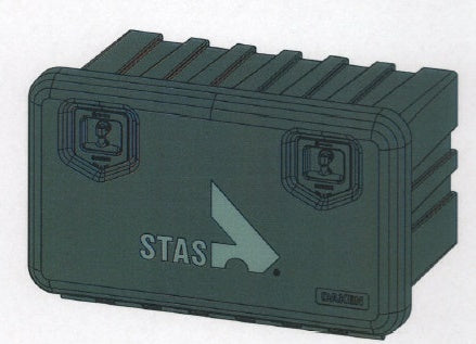 ARKA 800, TOOLBOX IN PLASTIC (858X522X500) WITH LO