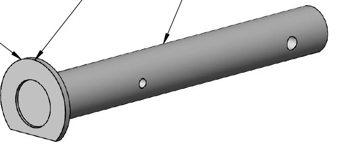 EDELSTAHL TORSIONSFEDER FÜR SCHARNIERROHR STPP011B