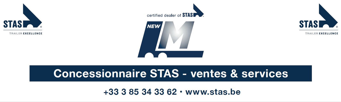 PLAQUE  "NEW LM" STAS DEALER