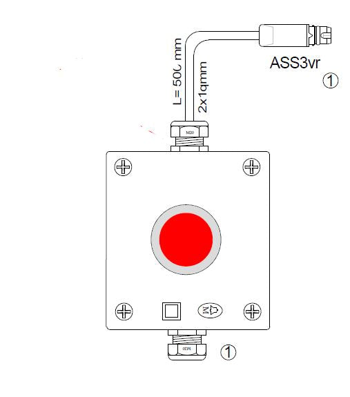 SCHAKELAAR VOOR WERKLAMP(EN) LED - KIPPERBAK ASS3