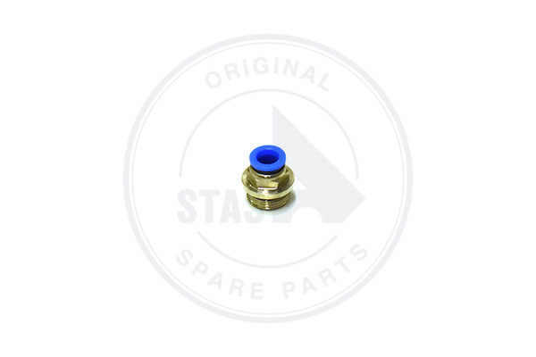 CONNEXION DROITE ENFICHABLE G 3/8" 8MM, NORME IQS