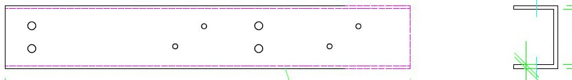 Anfahrschutzhalter EG gekantet