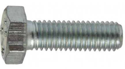BOUT ZESKANTE KOP GEDEELT DRAAD DIN 931 GALVA M12X