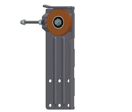 ACHTERSTEUN POELIE KABELROL 380MM LINKS - BUILDSTA