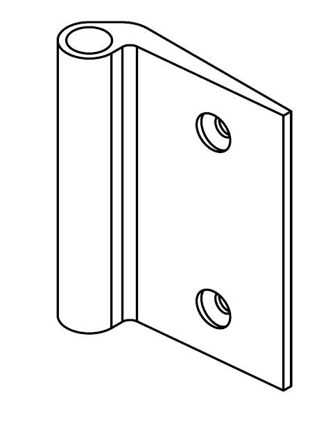 SCHARNIERFLACH  1-TEILIGE TÜR