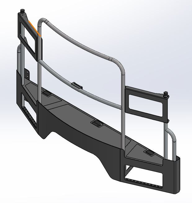 ASSEMBLY PLATFORM AND BALUSTRADE - MF - BOLTED CAT