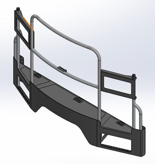 ASSEMBLY PLATFORM AND BALUSTRADE - MF - BOLTED CAT