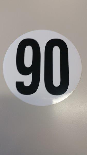 90 KM STICKER - FRANCE