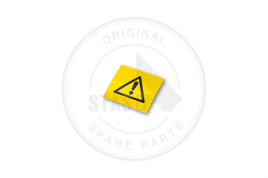 PICTOGRAM 25 MM "UITROEPTEKEN"