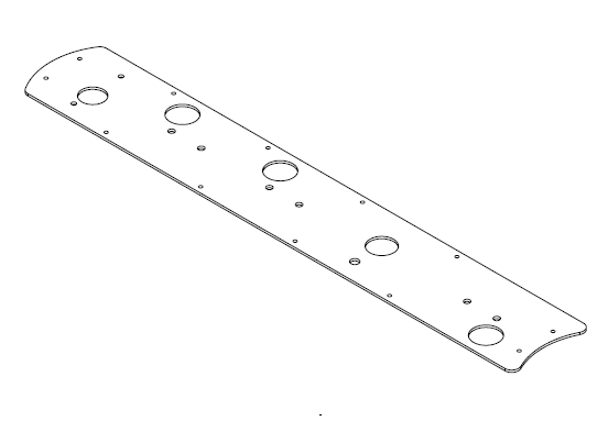 Platte beleuchtung MF - Linker Platte - 2x2 runde 