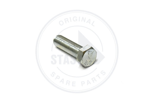 BOUT ZESKANTE KOP GEDEELT DRAAD DIN 931 GALVA M16X