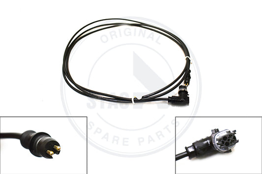 KABEL EBS-E GIO NAAR WIELSENSOR - L = 3000 MM