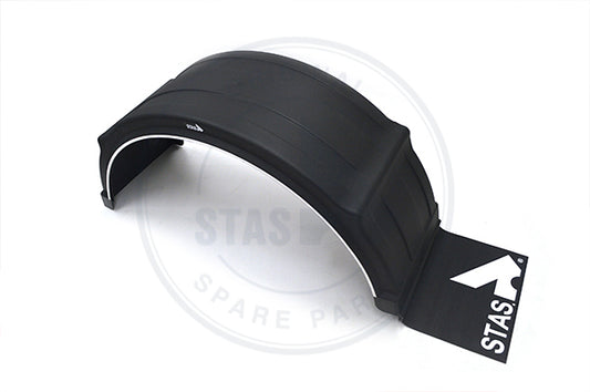 MUDGUARD DK4175 WITH MUDFLAP DL691500 STAS ASSEMBL