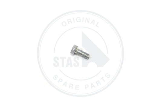TAPBOUT ZESKANTE KOP VOLL DRAAD DIN 933 GALVA M8X2