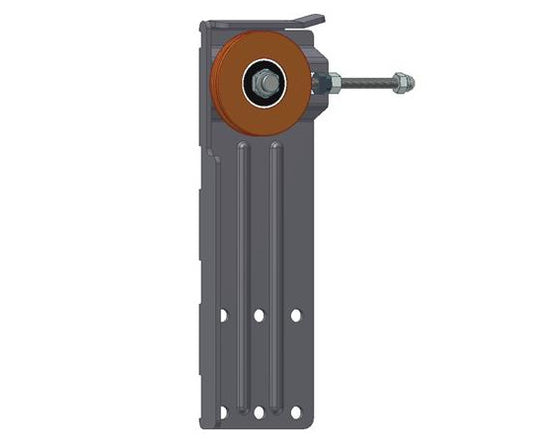 ACHTERSTEUN POELIE KABELROL 380MM RECHTS - BUILDST