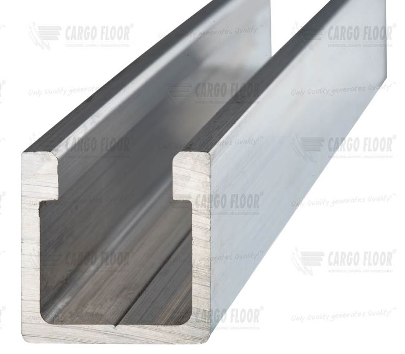 ALU U-PROFILE 25X25MM (POUR SNAP-ON)