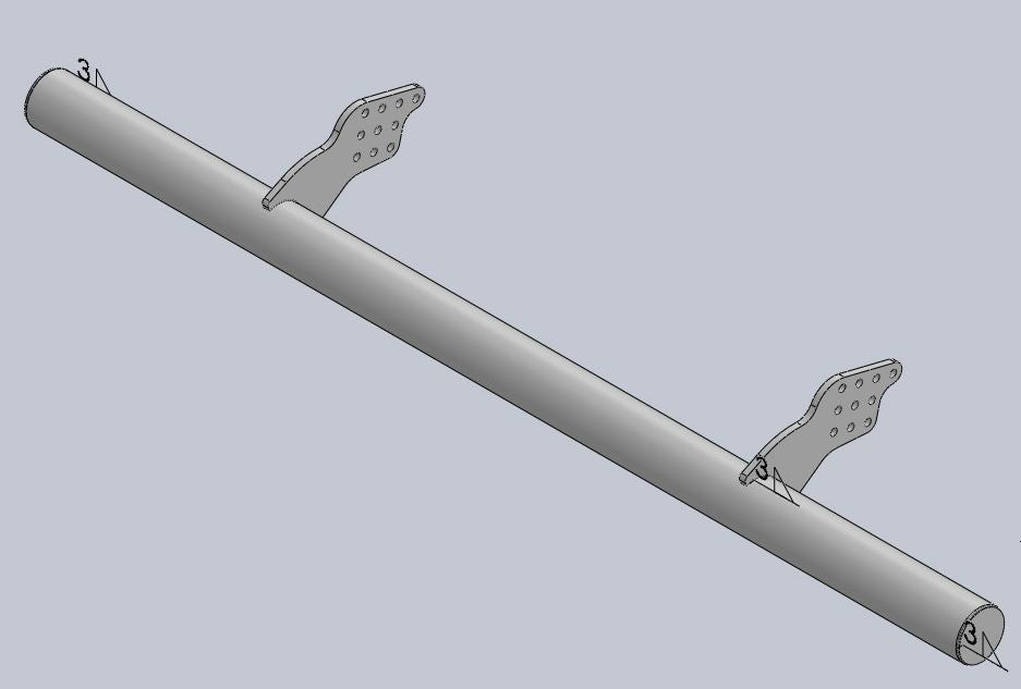 MF R58-03 Bumper - Bumper samenstelling - Bumper p