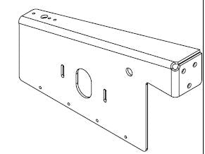 VERSTELBARE SUPPORT ACHTERLICHTEN (LINKS)
