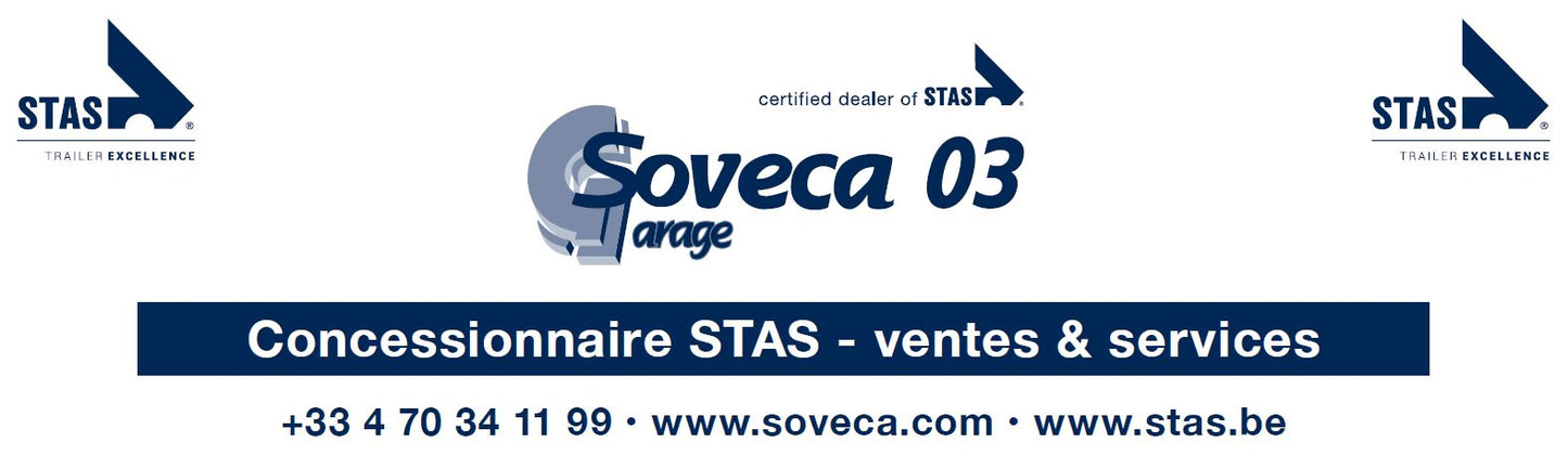 PLAKETTE "SOVECA"  STAS DEALER