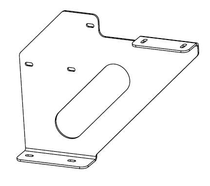 Steun voor inox koffer CW1100 - L