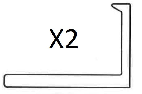 REVISIE KIT VOOR ZIJPROFIELEN NAAST VLOERPLANKEN C