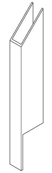 VERTICAAL KADERPROFIEL THD MET GRAANSCHOF