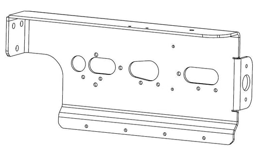 VERSTELBARE SUPPORT ACHTERLICHTEN UNIVERSEEL (ECOL