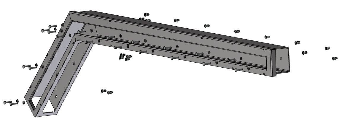 FRONT RAIL UNIT FOR MOVING-FLOOR