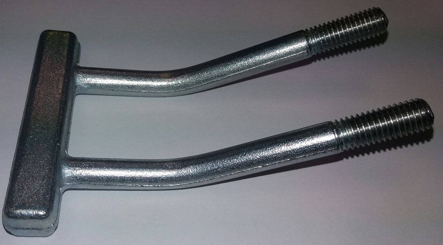 HAKEN  M10 FUR SPANNGURT MIT BLECH UND VERZINKTER 