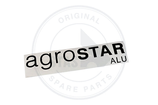 ETIK AGROSTAR ALU A901 BLACK