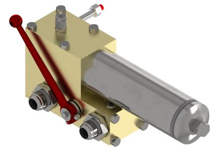 WORK HORSE KOGELKRAAN AAN/UIT ELEKTRISCH & FILTER