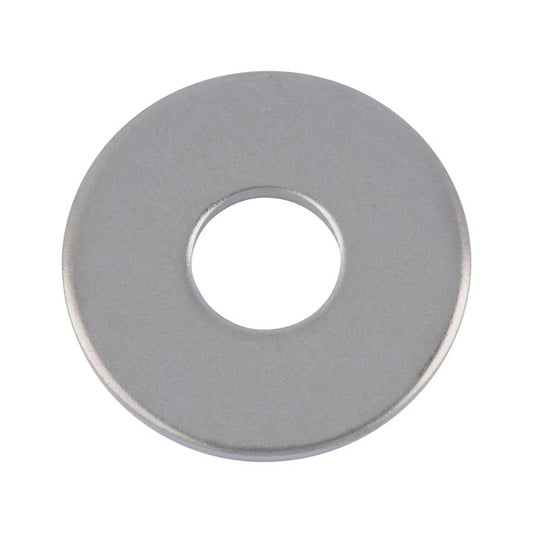 PLAIN WASHER DIN 9021 10.5 X 30 X 2.5 INOX A2 M10