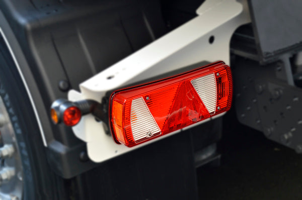 GLASS FOR ASPOCK REAR LIGHT ECOPOINT II LEFT 25-28