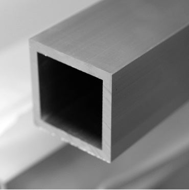 ALU QUAD. ROHR 30 X 30 X 3 MM   L = 6000 MM - EN A